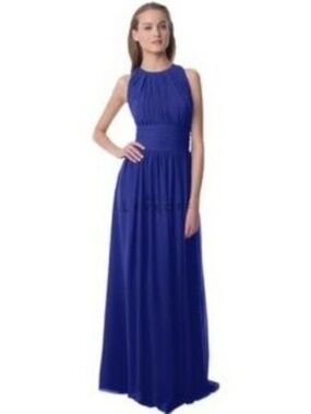 Bill Levkoff Bridesmaid Dress Style 974 Horizon Blue Size 0 New NWOT